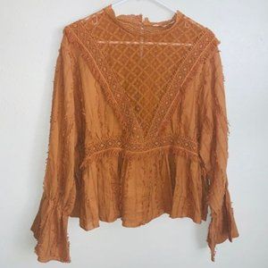 Anthropologie Boho Blouse